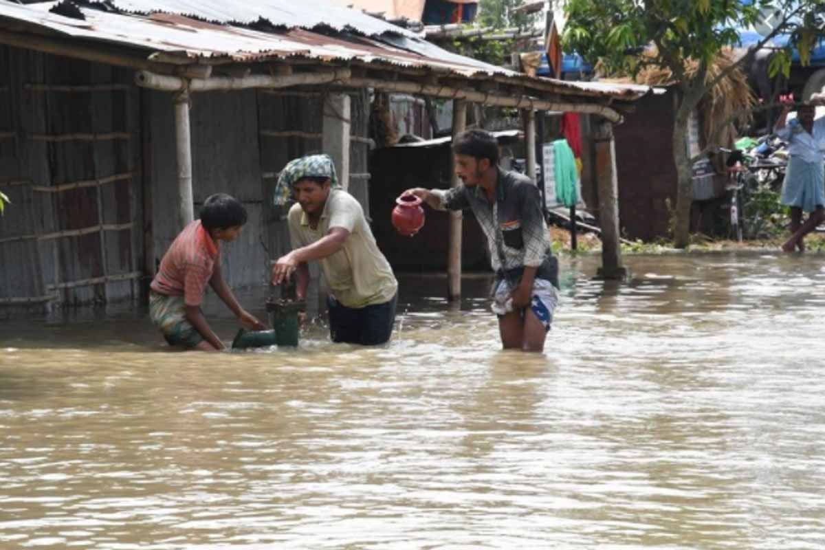 CG Foundation distributes 10,000 ‘Wai Wai’ food packets to flood hit people in Assam