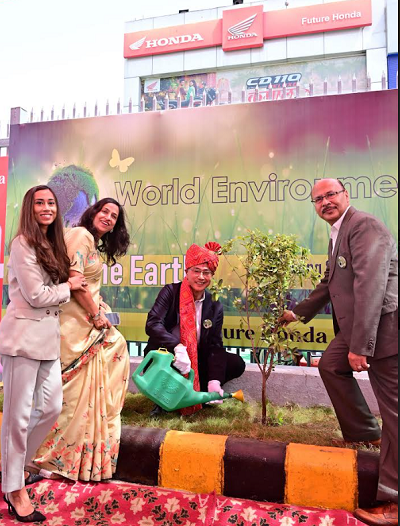 Honda Motorcycle & Scooter India kickstarts week-long national environment campaign