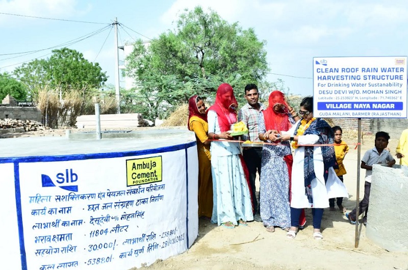 Ambuja Cement Foundation ties up with SLB to implement women & water program in Barmer